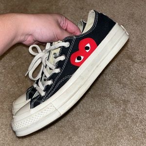 Commes des garcons converse sneakers
